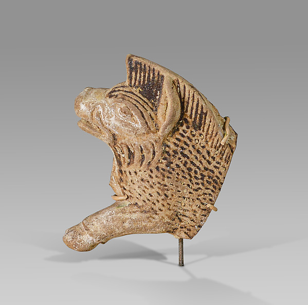 Terracotta plaque of a boar by an unrecorded maker, The Metropolitan Museum of Art