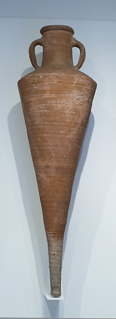 Terracotta transport amphora