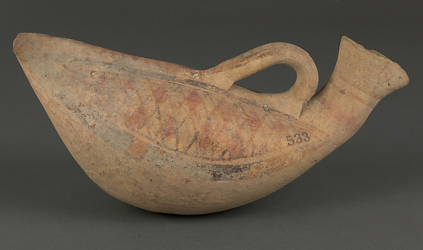 Askos in the form of a bird by an unrecorded maker, The Metropolitan Museum of Art