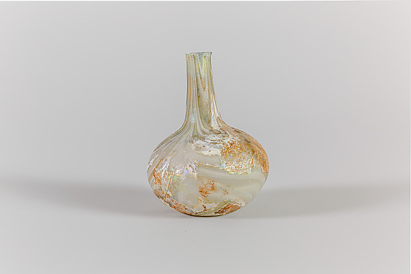 Glass mosaic perfume bottle by an unrecorded maker, The Metropolitan Museum of Art