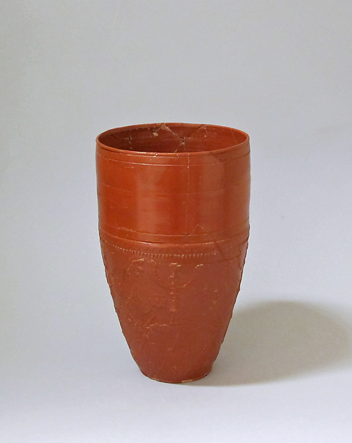 Terracotta beaker