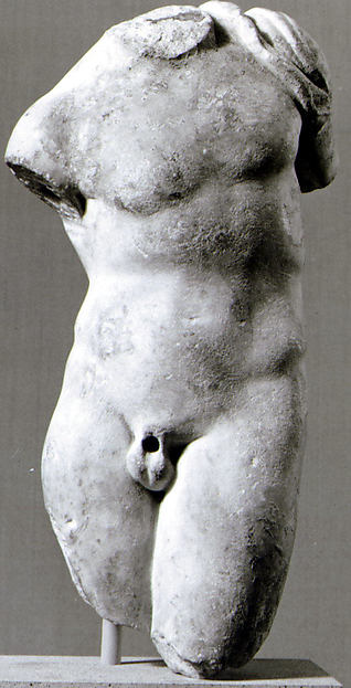 Marble statue of a boy, 1st century CE