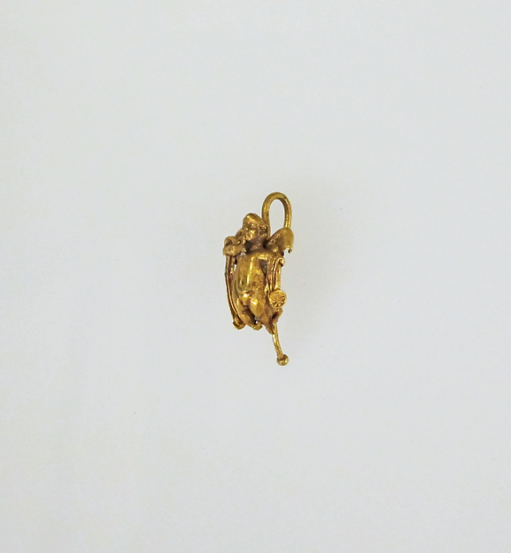 Earring with Eros by an unrecorded maker, The Metropolitan Museum of Art