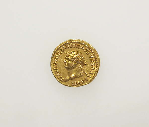 Gold aureus of Titus