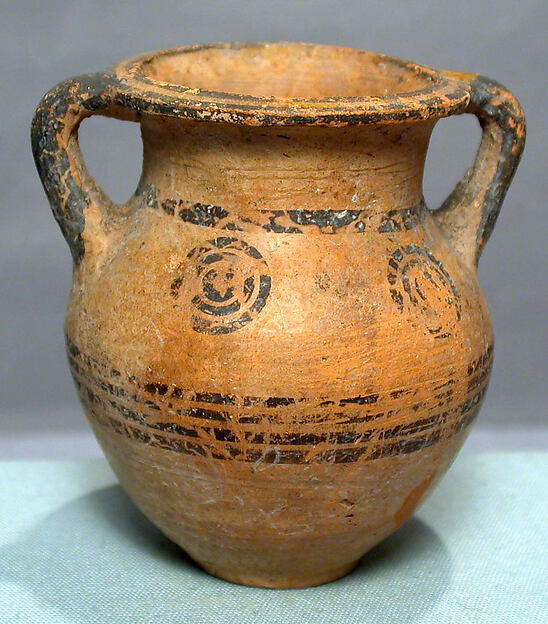 Terracotta miniature amphora by an unrecorded maker, The Metropolitan Museum of Art