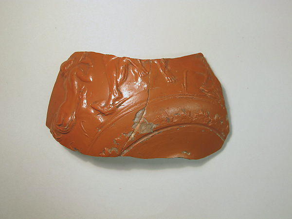 Terracotta bowl fragment by an unrecorded maker, The Metropolitan Museum of Art