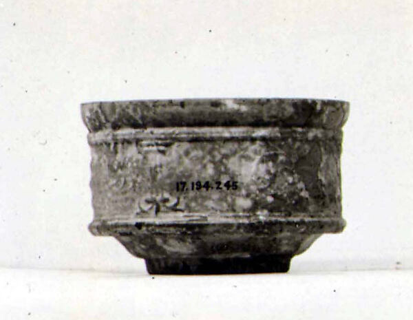 Glass cup by an unrecorded maker, The Metropolitan Museum of Art
