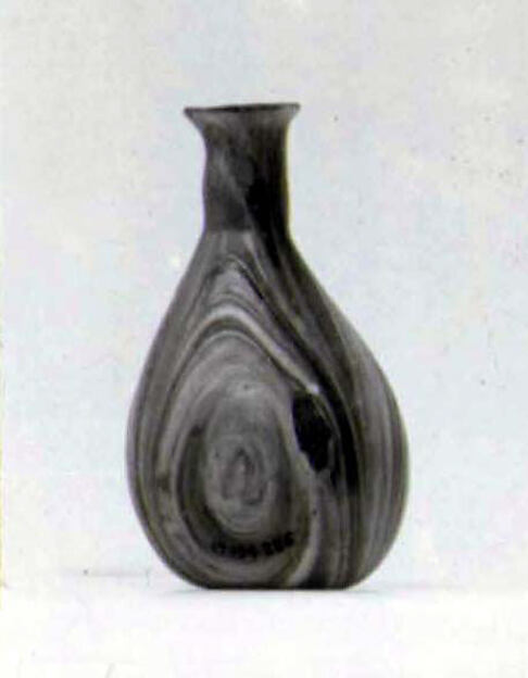 Glass mosaic perfume bottle