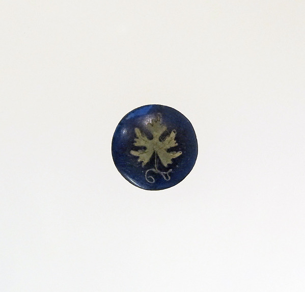 Glass and gold inlay by an unrecorded maker, The Metropolitan Museum of Art