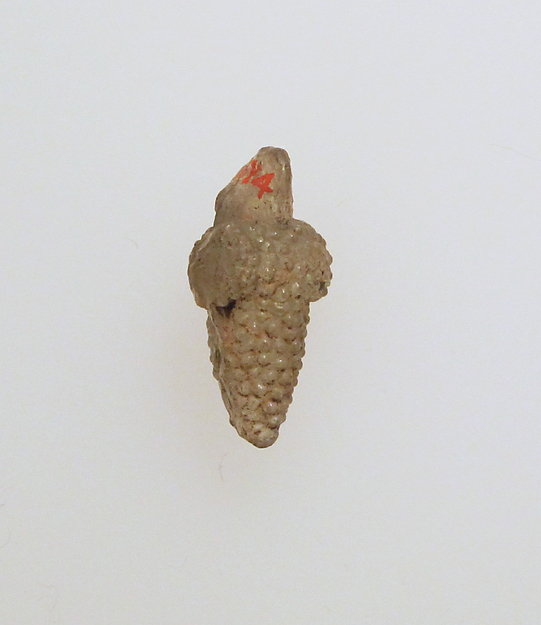 Glass pendant in the form of a bunch of grapes by an unrecorded maker, The Metropolitan Museum of Art