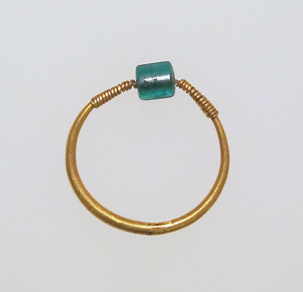 Ring with beryl by an unrecorded maker, The Metropolitan Museum of Art