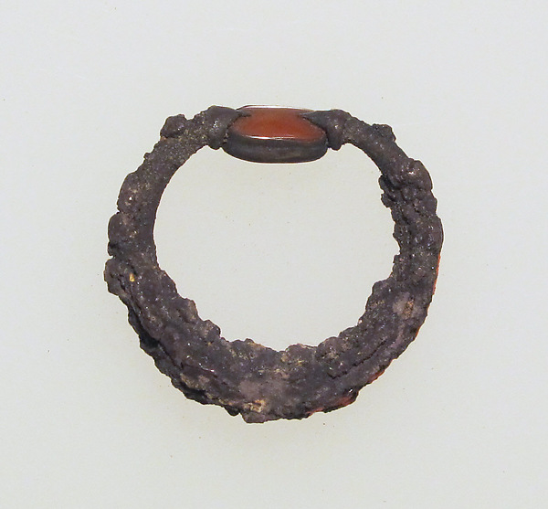 Ring with scarab by an unrecorded maker, The Metropolitan Museum of Art