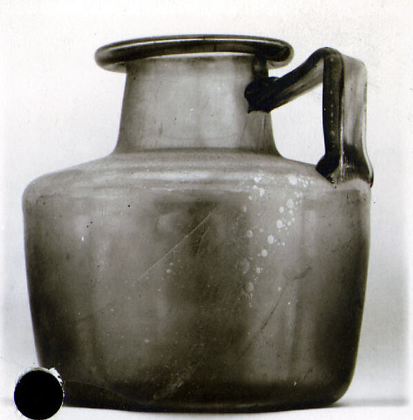 Glass one-handled jug by an unrecorded maker, The Metropolitan Museum of Art