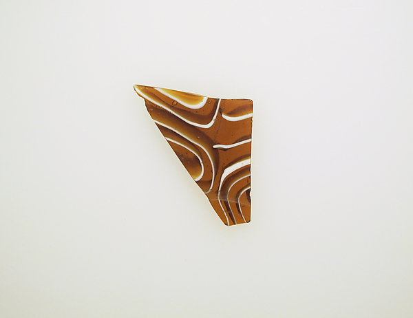 Glass mosaic bowl fragment by an unrecorded maker, The Metropolitan Museum of Art