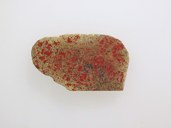 Glass monochrome inlay fragment by an unrecorded maker, The Metropolitan Museum of Art