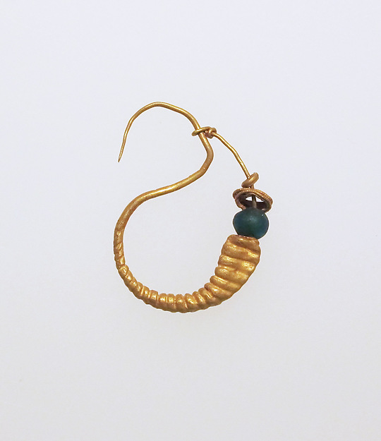 Earring by an unrecorded maker, The Metropolitan Museum of Art