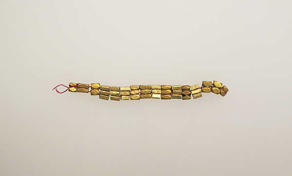 Necklace with 16 beads by an unrecorded maker, The Metropolitan Museum of Art