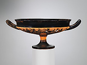 Attributed to the Group of Rhodes 12264 | Terracotta kylix: Droop cup ...