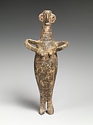 Terracotta statuette of woman with bird face | Cypriot | Late Cypriot ...