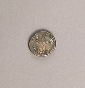 Silver denarius of Octavian | Roman | Late Republican | The Met