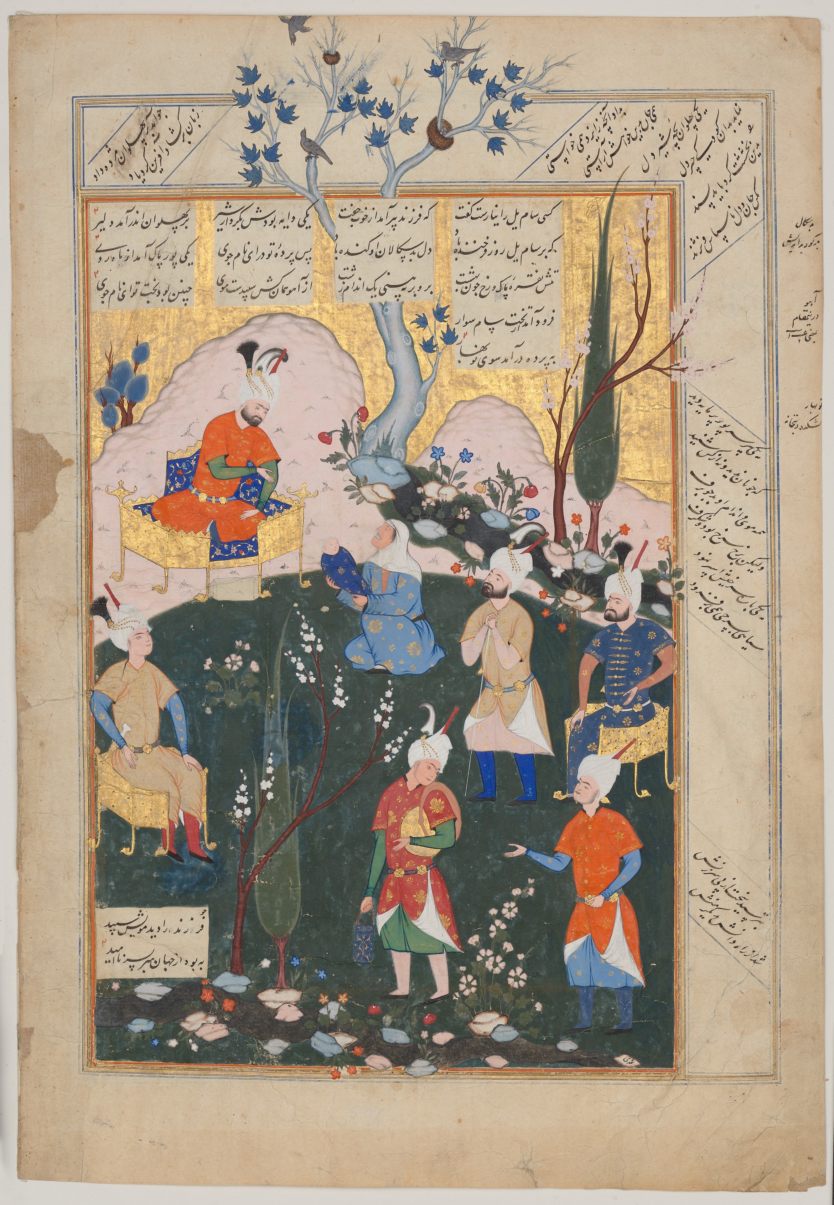 persian miniature books