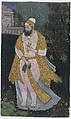 Sultan Ibrahim Adil Shah II Holding Castanets, Attributed to the "Bodleian painter", Ink, opaque watercolor, and gold on paper
