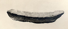 Ceramic Fragment, Earthenware; incised decoration through a white slip and coloring under transparent glaze