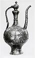 Ewer, Bronze; possibly partially silvered
