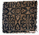 Textile Fragment, Silk; tapestry weave, embroidered