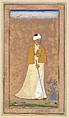 A Mullah, "Bodleian painter", Ink, opaque watercolor, and gold on paper