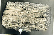 Fragment of a Door Post with Acanthus Leaves, Limestone; carved in relief