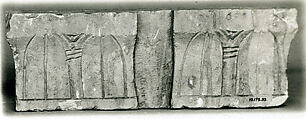 Capital of a Double Pilaster, Limestone; carved