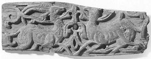 Panel, Wood; carved