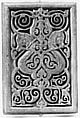 Panel with Horse Heads, Wood (teak); carved