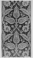 Strip, Metal wrapped thread; velvet