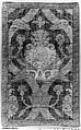 Panel, Cut and voided silk velvet and wrapped metal thread; brocaded in silver and silver-gilt wrapped thread