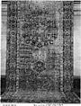 Carpet, Cotton (warp and weft), wool (pile); asymmetrically knotted pile 