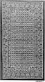 Panel, Silk, metal wrapped thread, brocade