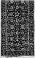 Carpet with Scrolling Vines and Blossoms, Silk (warp and weft), pashmina wool (pile); asymmetrically knotted pile