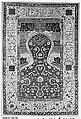 Carpet, Silk (warp and weft), wool (pile), metal wrapped thread; asymmetricaly knotted thread, brocaded