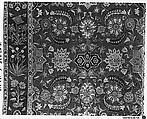 Carpet with Scrolling Vines and Blossoms, Silk (warp and weft), pashmina wool (pile); asymmetrically knotted pile