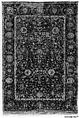 Carpet, Cotton (warp and weft), wool (pile); asymmetrically knotted pile
