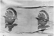 Textile Fragment, Silk; brocaded