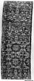 Fragment of Sash, Silk; woven