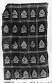 Textile Fragment, Silk; brocaded