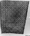 Textile Fragment, Silk and metal wrapped thread; brocaded