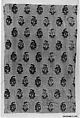 Textile Fragment, Silk and cotton; brocaded