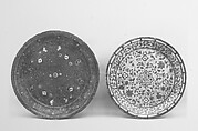 Plate, Papier-maché; painted and lacquered