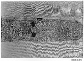 Textile Fragment, Linen, wool; tapestry weave