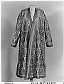 Coat, Silk and gold wrapped thread